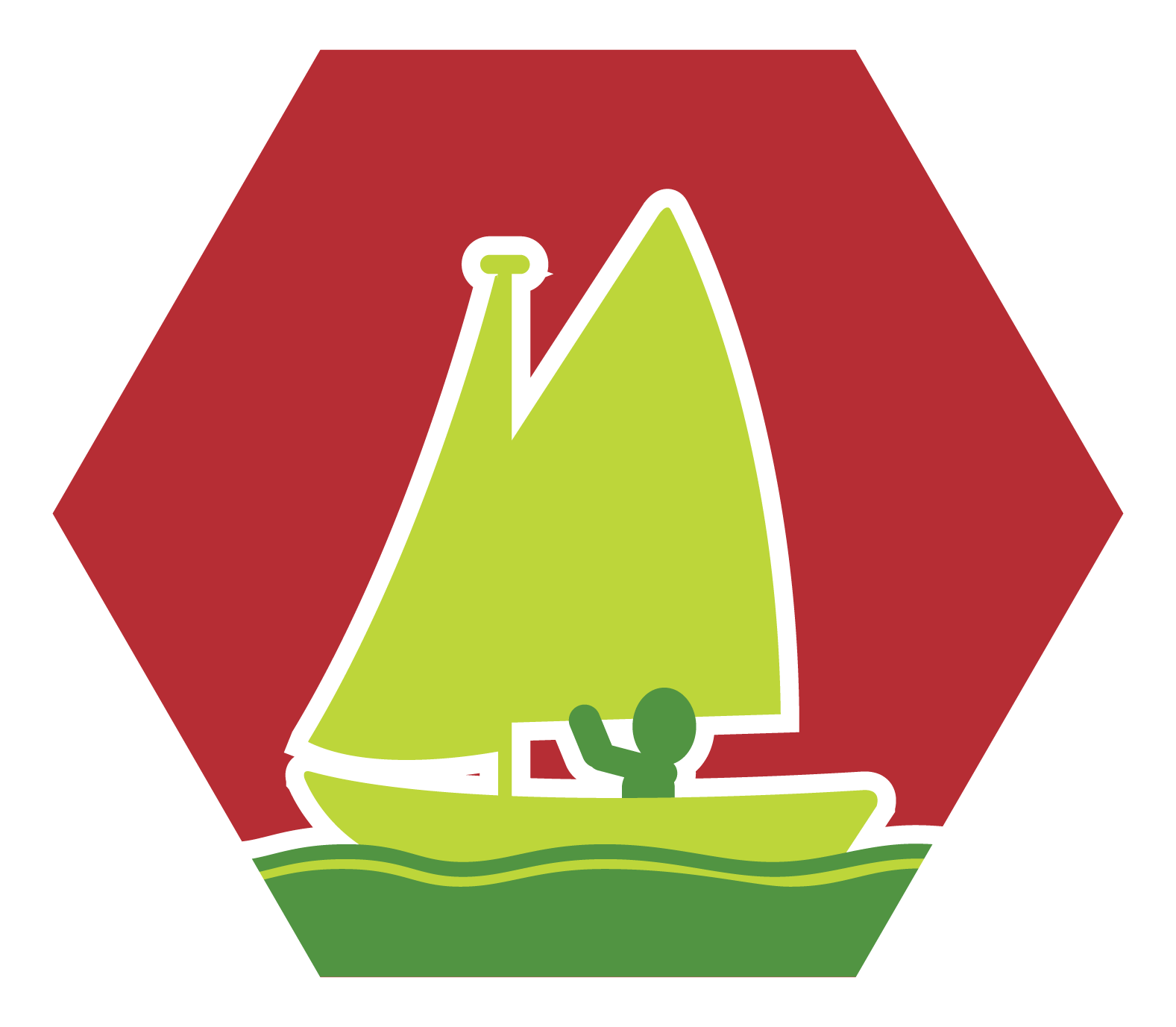 Verdiepingsinsigne Zeilen Kielboot II
